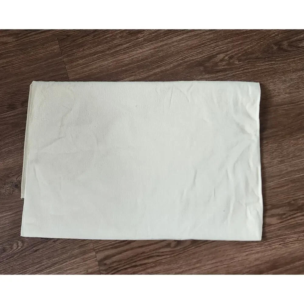 Louis Vuitton Dust Bag 15x22 Cream Cotton Storage Cover Authentic LV